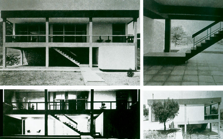 Κατοικία στη Βάρκιζα, σε συνεργασία με τον Βασίλη Γιαννάκη, 1960-61.