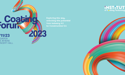 Στις 3 Νοεμβρίου το Coating Forum 2023 για τη βιομηχανία χρωμάτων & οικοδομικών υλικών