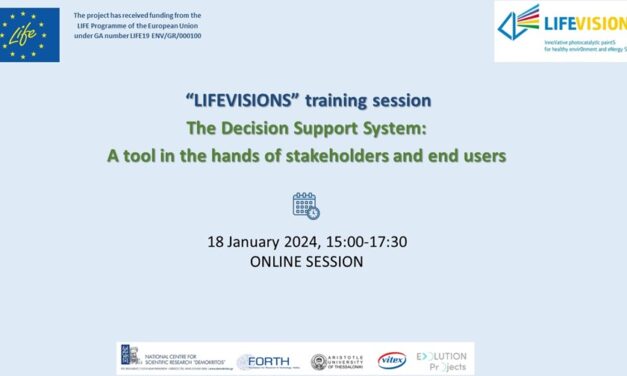 LIFEVISIONS training session: The decision support system: A tool in the hands of stakeholders & end users