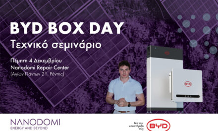 BYD BOX DAY – Παρουσίαση Νέων Λύσεων Αποθήκευσης Ενέργειας