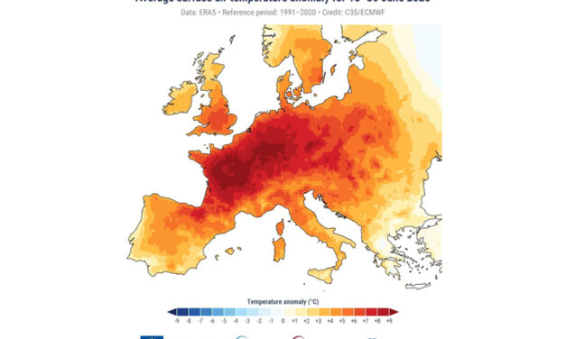 Copernicus: Ο θερμότερος Ιούνιος στην Ευρώπη ενισχύει την ανάγκη για κτίρια ανθεκτικά στην κλιματική αλλαγή